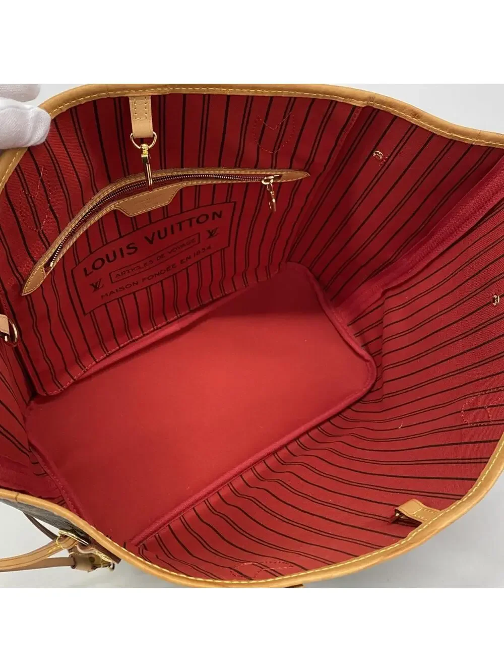Louis Vuitton Neverfull Nm Tote Canvas #309721L18B